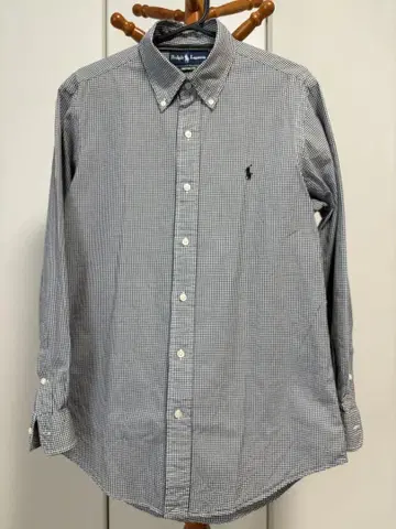 Ralph Lauren CUSTOM FIT M 사이즈 깅엄 체크