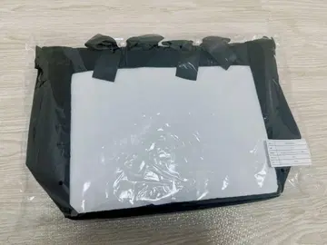자카마트 이타백 핸들 프릴 토트 블랙