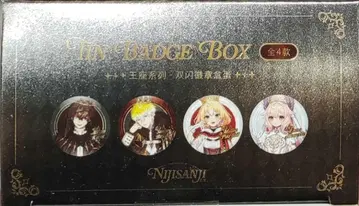 NIJISANJI EN 왕좌 캔뱃지 박스
