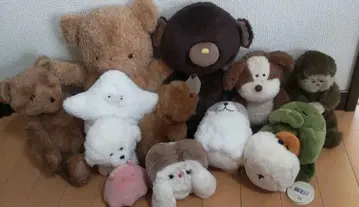 봉제 인형 묶음 판매 세트 테디베어 곰 개 멘다코 랏코