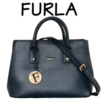 FURLA 토트백 숄더백 훌라 린다 2WAY 블랙