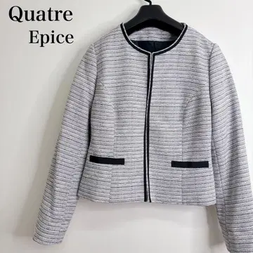 택 포함 새상품 Quatre Epice 노카라 자켓