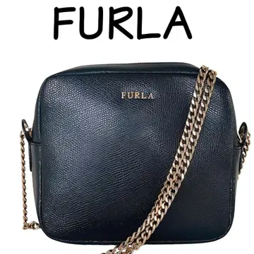 Furla 훌라 로고 체인 숄더백 PVC