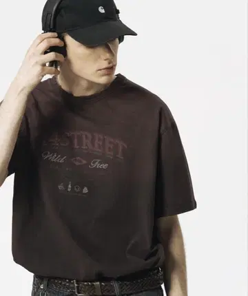 714street 티셔츠 남성용 7ST24S1TP04