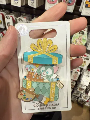 상하이 디즈니 젤라토니 핀 배지