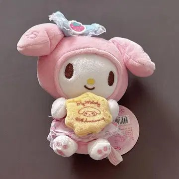 마이멜로디 딸기 케이크 봉제 인형 미사용 새상품 봉제 인형 마스코트
