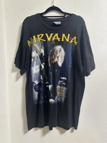 NIRVANA XL 빈티지 티셔츠