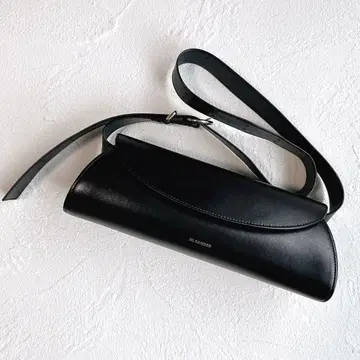 JIL SANDER 질 샌더 칸놀로 스몰 SM 블랙 금 로고