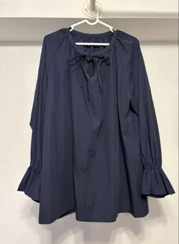 UNFILO UV 차단 블라우스 네이비 XL 사이즈