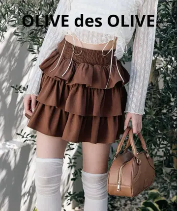 OLIVE des OLIVE 후리후리 스커트