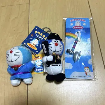 도라에몽 마스코트 키링 스트랩 미사용 새상품