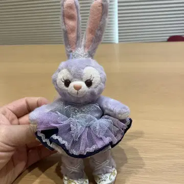 디즈니씨 스텔라루 봉제 인형 배지 눈송이 더피