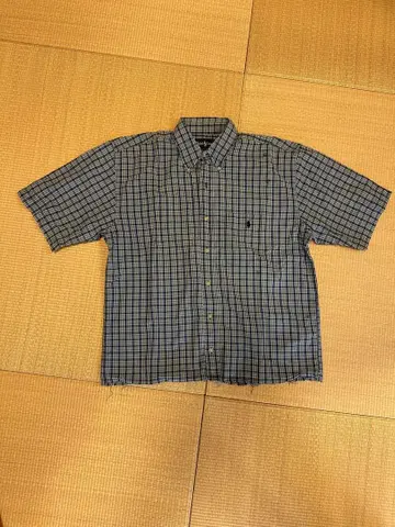 Ralph Lauren BLAIRE 반팔 셔츠 M 체크 무늬