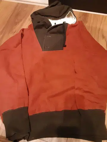 프리휠러스 투톤 헨리 후드티 XL