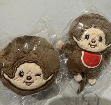 몬치치 봉제 인형 배지 가챠