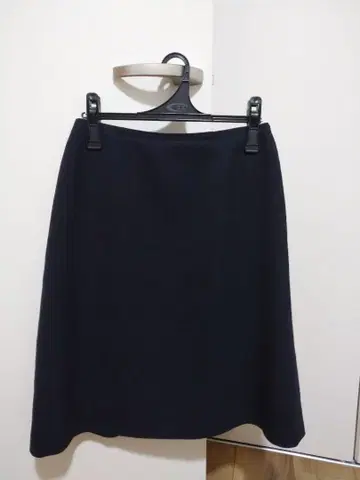 스트레스 프리 A 라인 스커트 네이비 9호