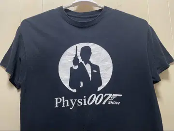 007SHOW 영화, 무비 티셔츠 양면 프린트 STAFF 구제 의류