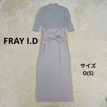 FRAY I.D 반팔 니트 원피스 도킹 원피스 아라가키 유이 착용