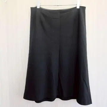 산요 스커트 미디 스커트 플레어 스커트 블랙 2XL 사이즈