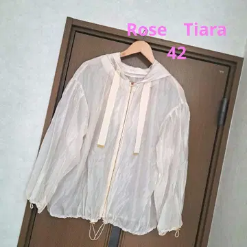 새상품급 로즈 티아라 시어 후드티 42 46 50
