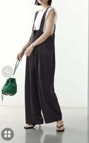 스타일 델리 카비 턱 살로펫 차콜 그레이 M