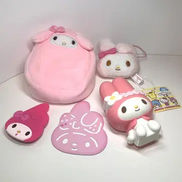 마이멜로디 / 쿠션 마스코트 거울 외 / 세트 / 산리오
