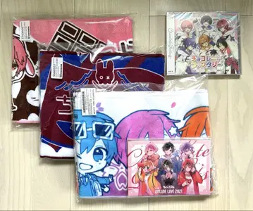 쵸코라비 굿즈 타월 CD 앨범 엽서 5종 세트