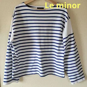 Le minor 루미노아 프랑스제 빅 바스크 셔츠 새상품급