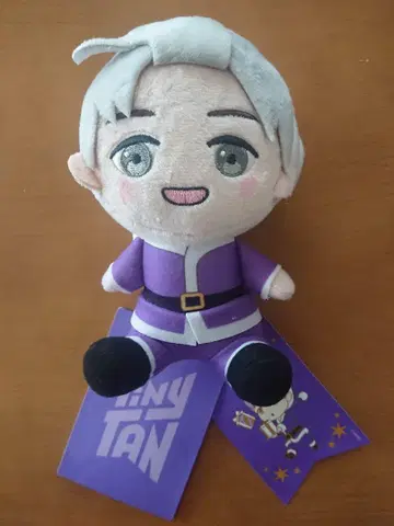 Tiny TAN RM 봉제 인형 보라색 약 20cm
