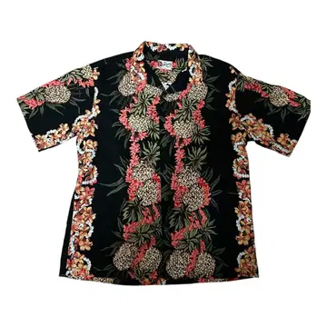새상품급 HAWAII 제 Hilo Hattie 레이 알로하 셔츠 XL