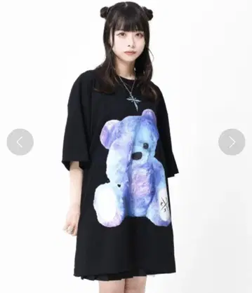 TORAVAS TOKYO Furry bear BIG Tee 반팔