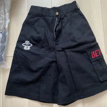 BEFTEY 비프티 팬츠 로고 자수 포함 짧은 바지