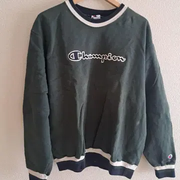 Champion 트레이닝복 L 사이즈 다크 그린