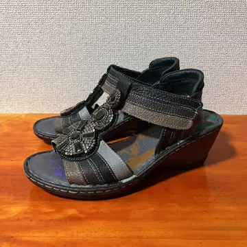 에스타시온 샌들 비쥬 24.5cm L 사이즈