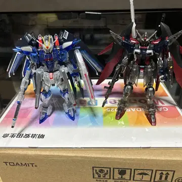 HG 라이징 프리덤 클리어 컬러 HG 데스티니 건담 클리어 컬러
