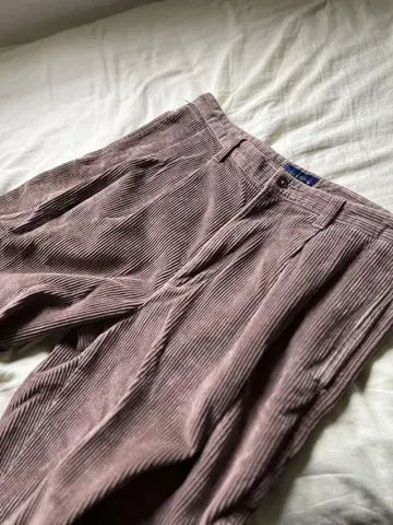 코듀로이 팬츠 브라운