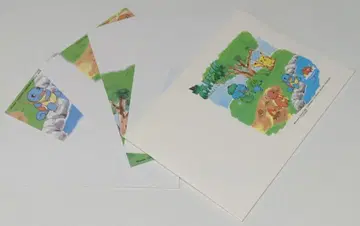 우체국 포켓몬 그림 엽서 5장(봉투 포함)