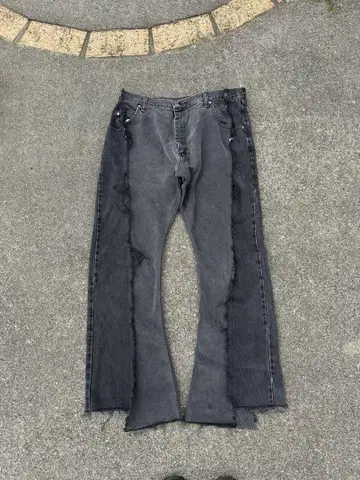 Wrangler 리메이크 데님 구제 의류