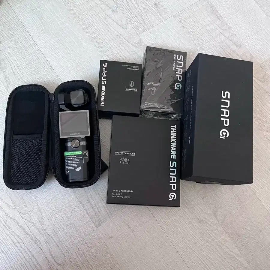 팅크웨어 SNAP G(스냅지)액션캠 라이트패키지 브이로그 카메라