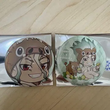 Dr.stone 센쿠 캔뱃지