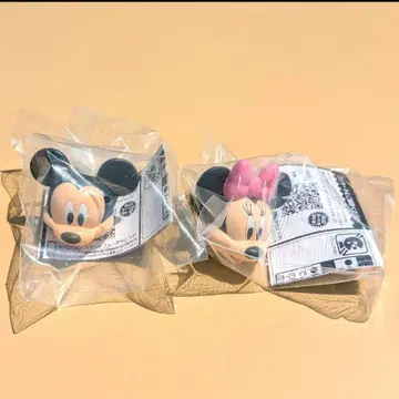 가챠 디즈니 미키 & 미니 2개 세트 반지
