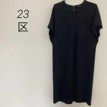 23구 V넥 롱 원피스 38