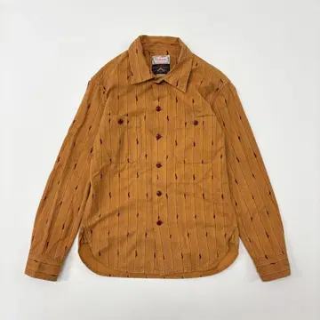 Cushman 쿠시맨 플란넬 셔츠 오픈 카라 셔츠