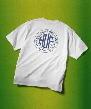 HUF HUF REGIONAL SS TEE 티셔츠 흰색 화이트 S