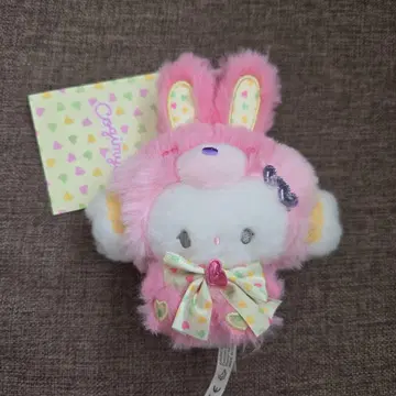 산리오 코기뭄 토끼 봉제 인형 키링 마스코트
