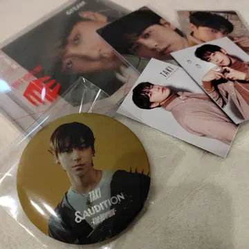 &TEAM 타키 TAKI ME 캔뱃지 &AUDITION 트레이딩 카드
