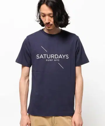 SATURDAYS SURF NYC 티셔츠 XS MIDNIGHT