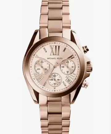 MICHEAL KORS 손목시계 핑크 골드