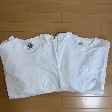 새상품급 SHAKA WEAR 샤카웨어 티셔츠 2장 세트 화이트 2XL