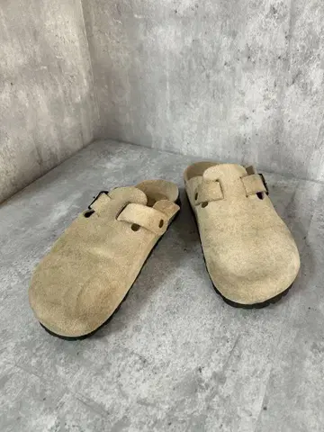 AUTENTI 오텐티 스웨이드 크로그 23cm 베이지